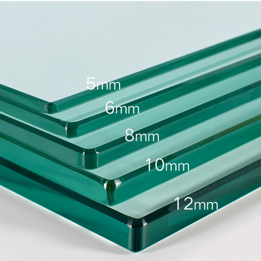 Multi-Purpose Tempered Glass Various Commercial and Residential Tempered Safety Glass Customizable Glass for Home Decoration